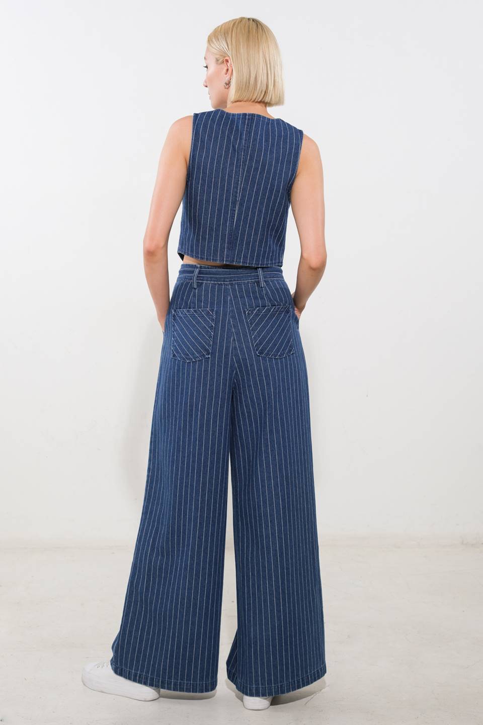 I STILL BELIEVE DENIM PANTS Flying Tomato